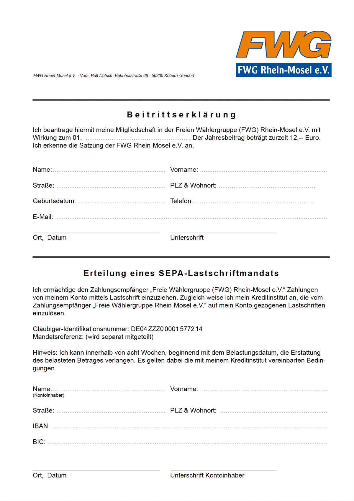 2026 FWG RM Beitritt SEPA